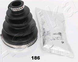 Ashika 63-01-186 - Bellow, drive shaft autospares.lv