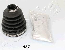 Ashika 63-01-187 - Bellow, drive shaft autospares.lv