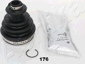 Ashika 63-01-176 - Bellow, drive shaft autospares.lv