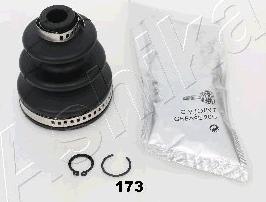 Ashika 63-01-173 - Bellow, drive shaft autospares.lv