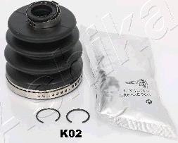 Ashika 63-0K-K02 - Bellow, drive shaft autospares.lv