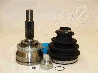 Ashika 62-05-551 - Joint Kit, drive shaft autospares.lv