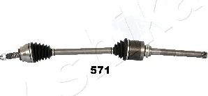 Ashika 62-05-571 - Drive Shaft autospares.lv