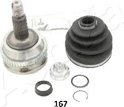 Ashika 62-01-167 - Joint Kit, drive shaft autospares.lv