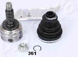 Ashika 62-03-361 - Joint Kit, drive shaft autospares.lv