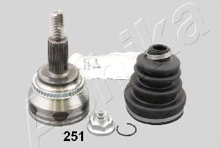 Ashika 62-02-251 - Joint Kit, drive shaft autospares.lv