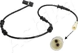 Ashika 151-04-433 - Sensor, wheel speed autospares.lv