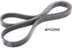 Ashika 112-4PK995 - V-Ribbed Belt autospares.lv