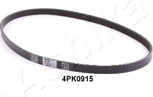 Ashika 112-4PK915 - V-Ribbed Belt autospares.lv