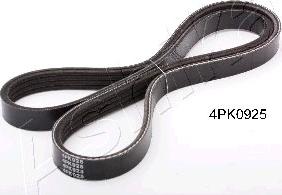 Ashika 112-4PK925 - V-Ribbed Belt autospares.lv