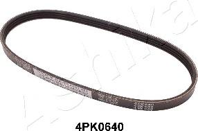 Ashika 112-4PK640 - V-Ribbed Belt autospares.lv