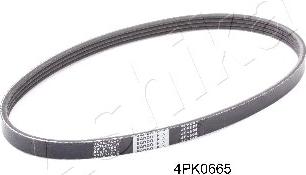 Ashika 112-4PK665 - V-Ribbed Belt autospares.lv