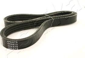 Ashika 112-4PK675 - V-Ribbed Belt autospares.lv