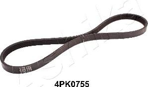 Ashika 112-4PK0755 - V-Ribbed Belt autospares.lv