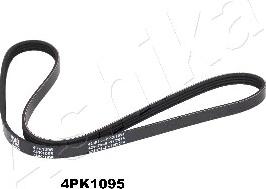 Ashika 112-4PK1095 - V-Ribbed Belt autospares.lv