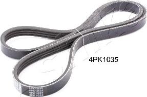 Ashika 112-4PK1035 - V-Ribbed Belt autospares.lv