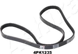 Ashika 112-4PK1235 - V-Ribbed Belt autospares.lv