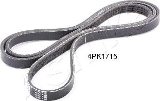 Ashika 112-4PK1715 - V-Ribbed Belt autospares.lv