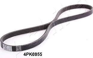 Ashika 112-4PK855 - V-Ribbed Belt autospares.lv