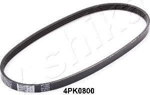 Ashika 112-4PK800 - V-Ribbed Belt autospares.lv