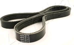 Ashika 112-4PK875 - V-Ribbed Belt autospares.lv