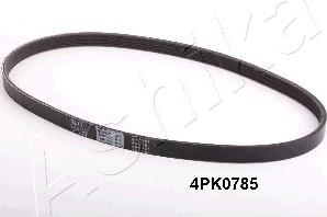 Ashika 112-4PK785 - V-Ribbed Belt autospares.lv