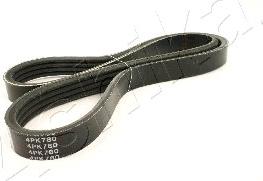 Ashika 112-4PK780 - V-Ribbed Belt autospares.lv