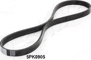 Ashika 112-5PK905 - V-Ribbed Belt autospares.lv