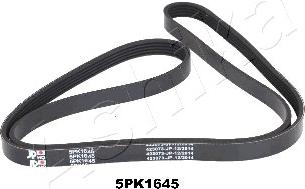 Ashika 112-5PK1645 - V-Ribbed Belt autospares.lv