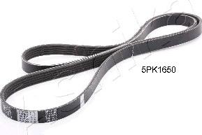 Ashika 112-5PK1650 - V-Ribbed Belt autospares.lv