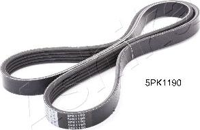 Ashika 112-5PK1190 - V-Ribbed Belt autospares.lv