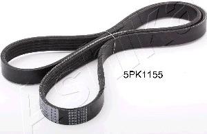 Ashika 112-5PK1155 - V-Ribbed Belt autospares.lv