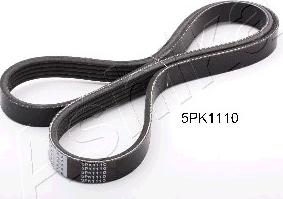 Ashika 112-5PK1110 - V-Ribbed Belt autospares.lv