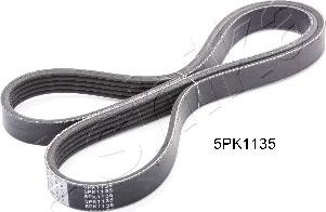 Ashika 112-5PK1135 - V-Ribbed Belt autospares.lv