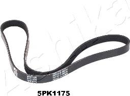 Ashika 112-5PK1175 - V-Ribbed Belt autospares.lv