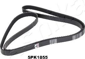 Ashika 112-5PK1855 - V-Ribbed Belt autospares.lv