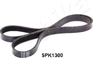 Ashika 112-5PK1300 - V-Ribbed Belt autospares.lv