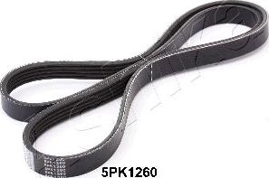 Ashika 112-5PK1260 - V-Ribbed Belt autospares.lv