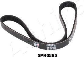 Ashika 112-5PK895 - V-Ribbed Belt autospares.lv