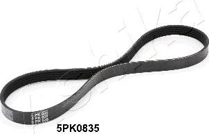 Ashika 112-5PK835 - V-Ribbed Belt autospares.lv