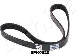 Ashika 112-5PK820 - V-Ribbed Belt autospares.lv