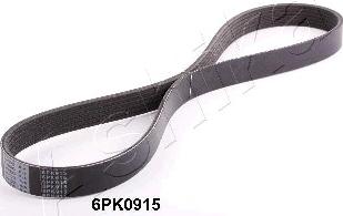 Ashika 112-6PK915 - V-Ribbed Belt autospares.lv