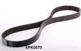 Ashika 112-6PK970 - V-Ribbed Belt autospares.lv