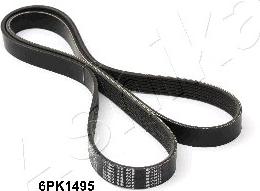 Ashika 112-6PK1495 - V-Ribbed Belt autospares.lv