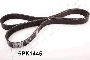 Ashika 112-6PK1445 - V-Ribbed Belt autospares.lv