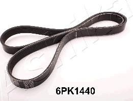 Ashika 112-6PK1440 - V-Ribbed Belt autospares.lv