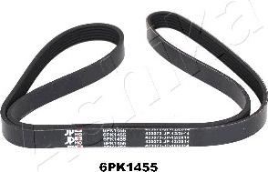 Ashika 112-6PK1455 - V-Ribbed Belt autospares.lv