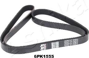 Ashika 112-6PK1555 - V-Ribbed Belt autospares.lv