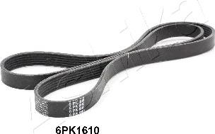 Ashika 112-6PK1610 - V-Ribbed Belt autospares.lv