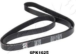 Ashika 112-6PK1625 - V-Ribbed Belt autospares.lv